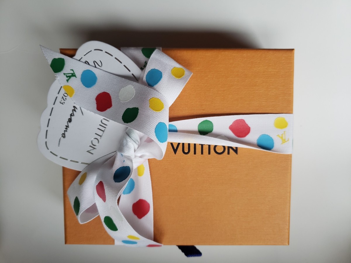 LOUIS VUITTON X YAYOI KUSAMA LV X YK PUMPKIN COIN PURSE BNIB