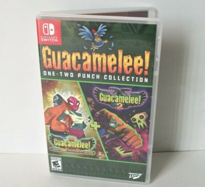 Guacamelee Switch Case Only NO GAME Nintendo Empty Box One-Two