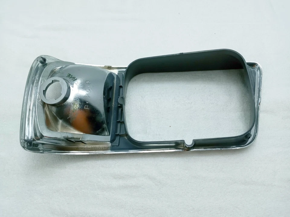 NOS Mopar 1985 - 89 Plymouth Dodge Aries Reliant Right Headlight Bezel - Chrome - Изображение 2 из 4