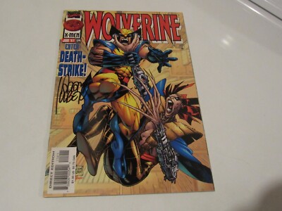 SIGNED Comic  -  Wolverine  #114   Adam Kubert   1997