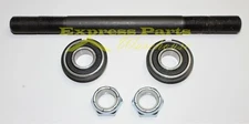 Vintage Mini Bike Axle Kit 8'' x 5/8'' With Bearings And Lock Nuts. USA!!