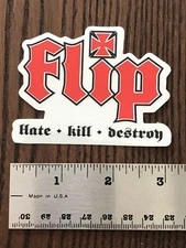 Vintage Flip Skateboard Sticker NOS
