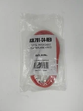 Belkin Cat5e Patch Cable RJ45M/RJ45M; 4' Red A3L791-04-RED (7-22868-13905-9