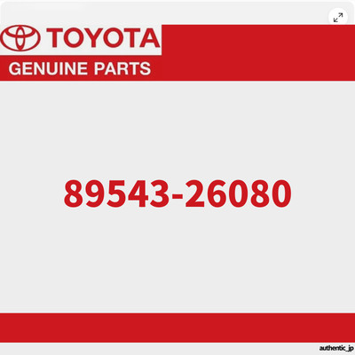Toyota Genuine HIACE/HIACE S.B.V KLH1# Sensor, Speed, Front LH 89543-26080 OEM