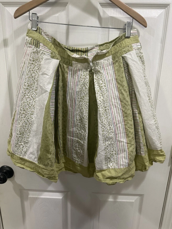 Falda Roxy Colorida a Rayas y Estampado Floral - Talla 7 - Estilo Boho e Informal Foto 4 de 4