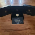 2021-W $100 AMERICAN LIBERTY HIGH RELIEF GOLD PROOF MUSTANG BOX & COA-Repost