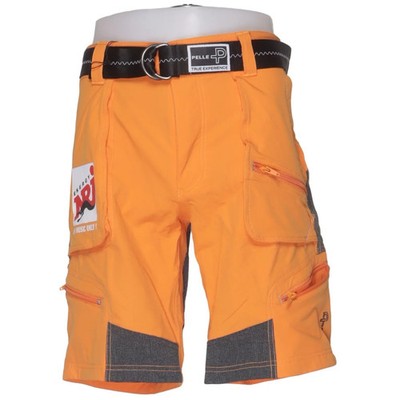 Pelle P, Outdoor Shorts, Größe: M, Orange/Grau, Elasthan/Polyamid/Polyester #Sd4