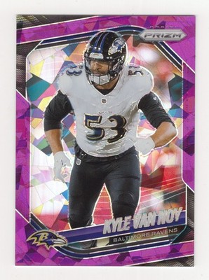 2025 Panini Prizm Kyle Van Noy #246 Purple Ice 141/225 Ravens
