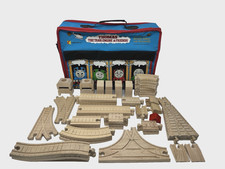 1997 Learning Curve Thomas The Tank Engine Bag 46 Wood Clickity-Clack Tracks