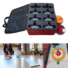 8 Pieces Kids Curling Ball 17cm Educational Interactive Portable Winter Sports