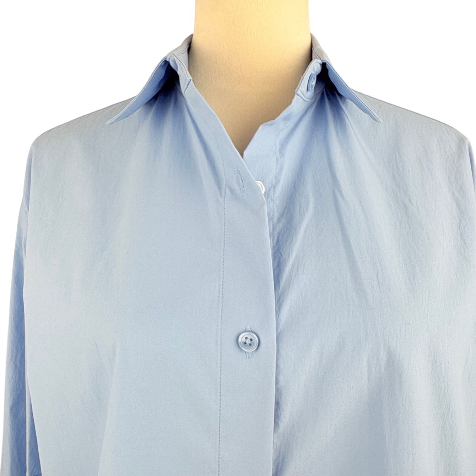 Athleta Oversized Performance Button Tunic Blouse… - image 7