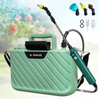 5L Elektrisches Akku SprüHgeräT Gartenspritze PflanzensprüHer DrucksprüHgeräT*