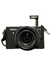 Nikon 1 J1 10.1MP Digital Camera, 10-30mm Charger, 2 Batteries, SD Card, Case