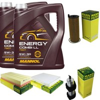 Mann Inspektionspaket 10L Mannol Energy 5W-30 FüR Audi Q7 3.0 TDI Quattro 4.2