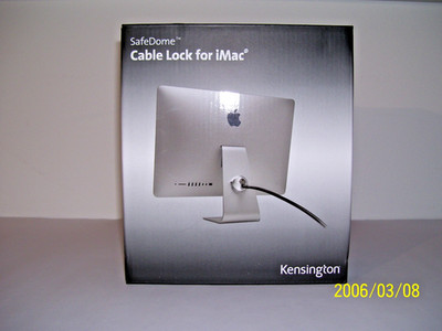 Kensington SafeDome Cable Lock for iMac - Monitorschloss - OVP - NEU