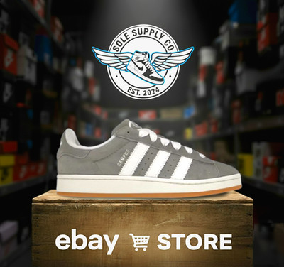 Adidas Campus 00's Gray Grey White