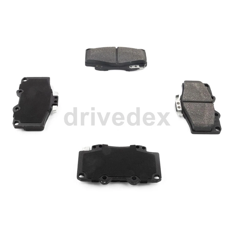 Rotores delanteros pastillas de freno semimetálicas para Toyota Hilux 2004 2005 2006 2007 2008_ Foto 2 de 4