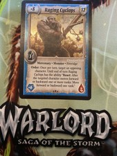 Warlord Saga of the Storm - Raging Cyclops FOIL - Light & Shadow PROMO