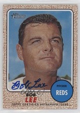 2017 Topps Heritage Real One Auto Bob Lee #ROA-BLE Auto 0c6
