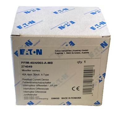 Eaton Moeller xPole PFIM-40/4/003-A-MB FI-Schutzschalter 40A 30mA 274049   NEU