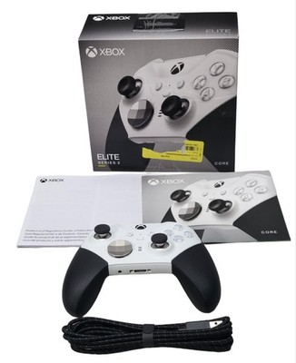 Xbox Elite Series 2 Core Controller White Model 1797 Open Box
