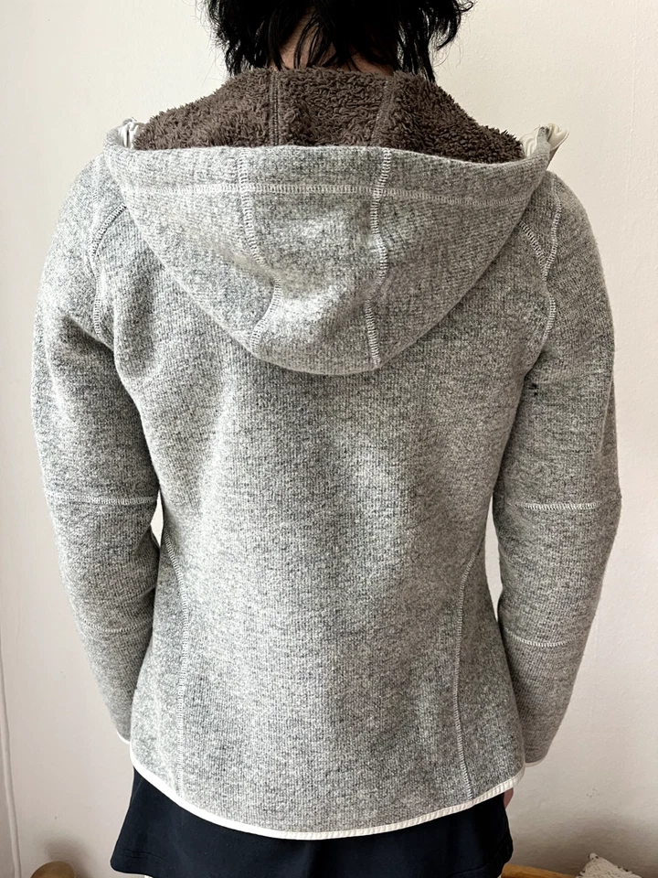 THE NORTH FACE knitted hooded zip up jacket - size M - Bild 4 von 4