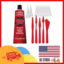 3.7 Ounce Black Shoe Goo Repair Adhesive - Waterproof, Fix Worn Shoes & Boots