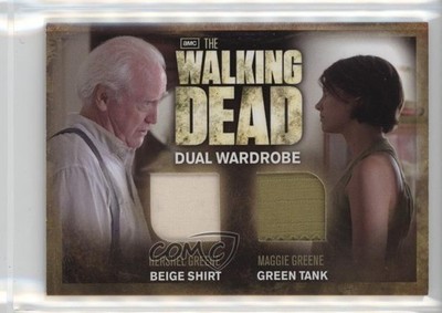 2012 The Walking Dead Season 2 Dual Wardrobe Hershel Greene Maggie #DM02 2oz