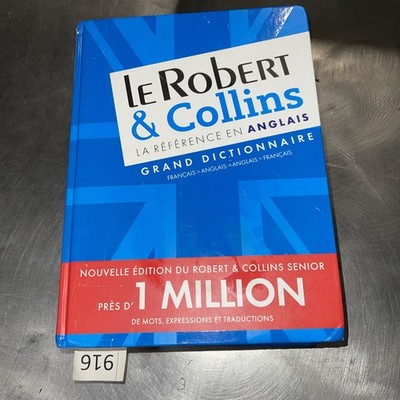 Le Robert et Collins Grand Dictionnaire Francis - Anglais et A nglais - Fran...