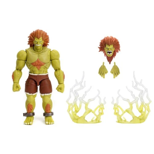 Ultra Street Fighter II Blanka 6in Deluxe Action Figure Jada Toys IN STOCK image 13