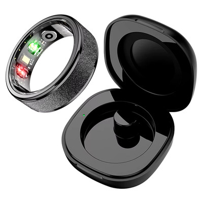COLMI R10 Smart Ring mit Ladeetui, Gesundheits- & Schlaftracker, 5ATM