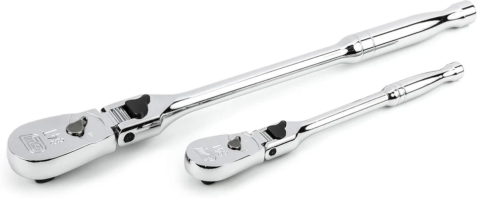 LLAVE DE ENGRANAJES 81274A-07 - 2 piezas accionamiento 84 dientes bloqueo cabeza flexible trinquete lágrima Foto 2 de 4