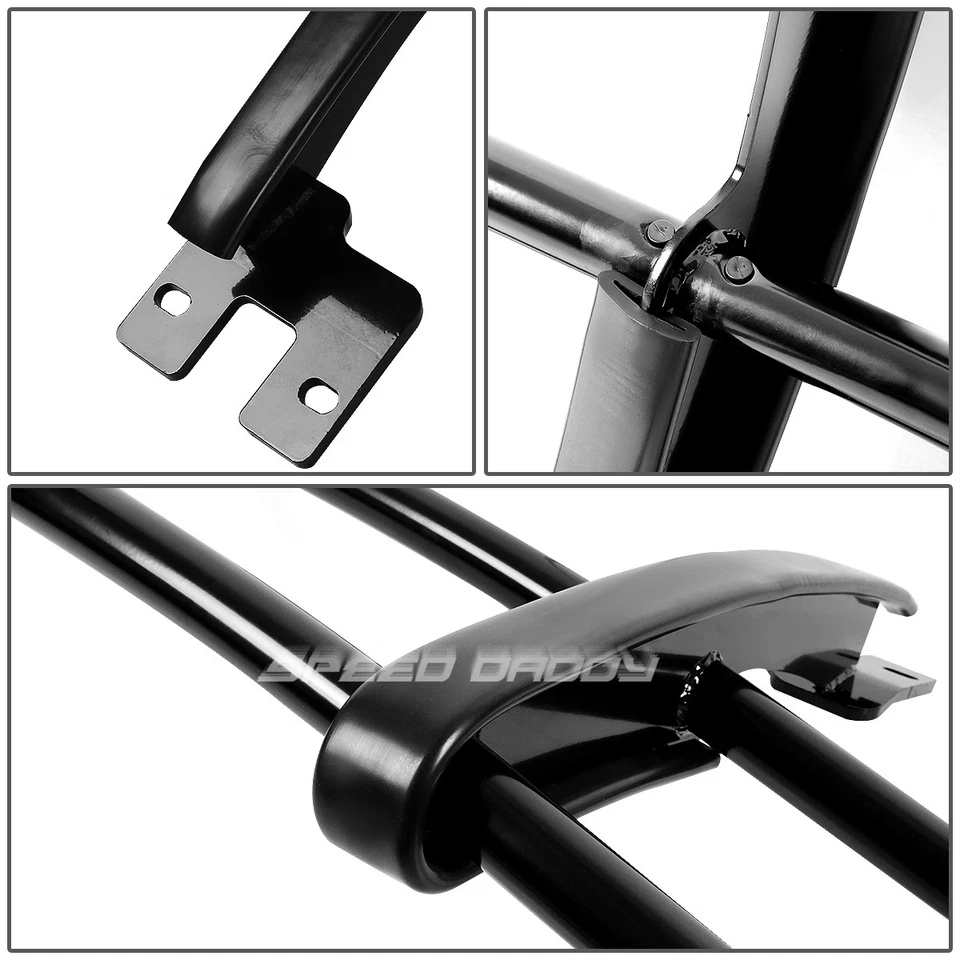 FOR 06-10 HUMMER H3/H3T OE STYLE CARBON STEEL FRONT BUMPER BRUSH GRILLE GUARD Foto 3 de 4