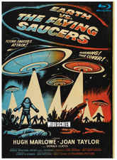 Earth Vs Flying Saucers  1956 Blu-Ray RESTORED Widescreen Sci-Fi  Hugh Marlowe