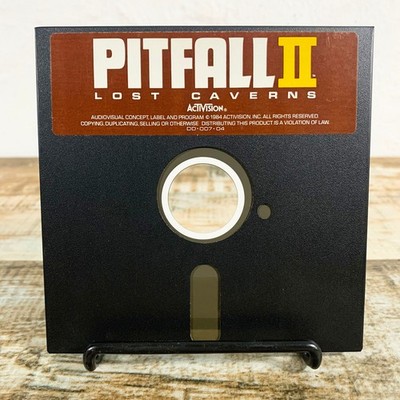 Pitfall II 2 Lost Caverns (Commodore 64) 5.25'' Disk - 1984, Activision