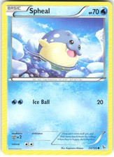 Spheal 24/106 Flashfire FLF MP Pokemon Card TCG