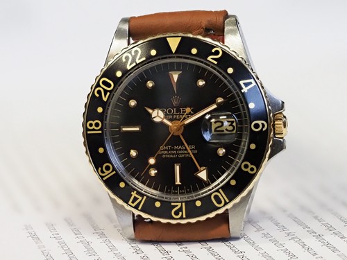 Rolex GMT Master 1675 Two Tone Black Nipple Dial 1976 - Picture 12 of 19