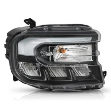 For 2022-2024 Ford Maverick Black w/ LED DRL Right Passenger Headlight Headlamp