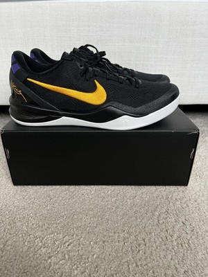 Nike Kobe 8 Protro Lakers Away Black/Gold/Purple/White HF9550-001 2024