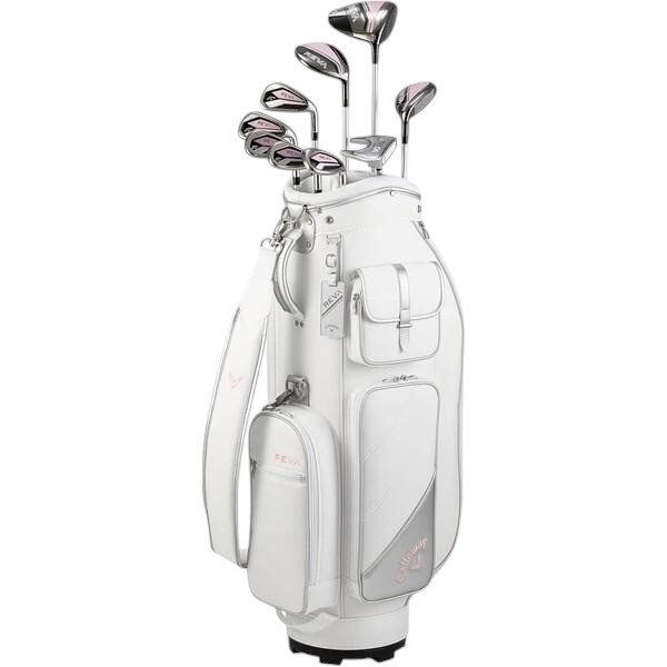 Callaway REVA 9pc Ladies Golf Set w/ Bag L Flex Carbon RH Pink