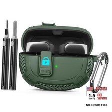 for Bose Ultra Open Earbuds Case Cover 2024 with Cleaner Kit,Military Geen