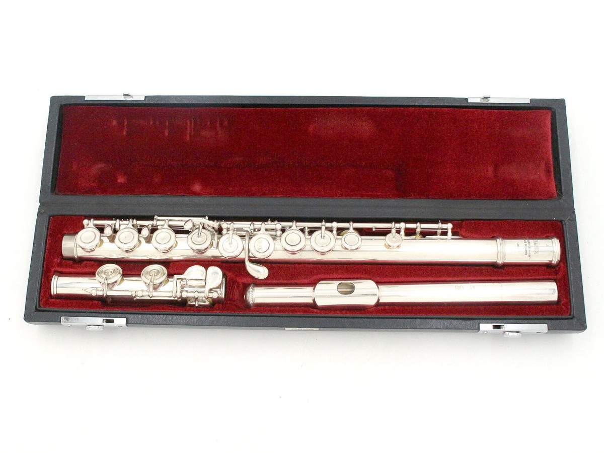 【美品】YAMAHA yfl-451 フルート 頭部管銀製 分解洗浄・磨き済み YAMAHA Flute YFL-451, head tube silver, all tampos replaced | eBay