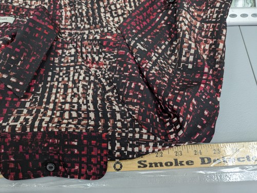 Women's Button Up Blouse 1X Lightweight Office Siren Whimsigoth - Picture 5 of 7