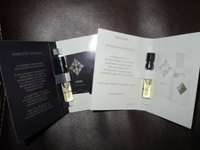 Initio Parfums Narcotic Delight edp & Paragon extrait Sample Sprays .05oz each