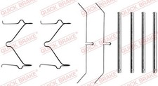 QUICK BRAKE Zubehörsatz Scheibenbremsbelag 109-1050 für TOYOTA LAND CRUISER 5 up