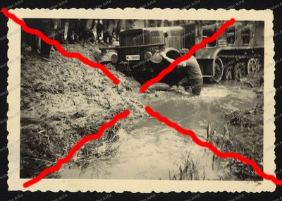 Foto-La Croix-aux-Bois-Frankreich-Inf.Reg.58-Halbkettenfahrzeug-Sd.Kfz-1940-34