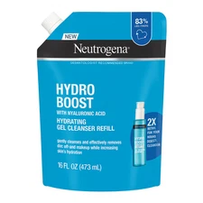 Neutrogena Hydro Boost Gel Cleanser Refill 16 fl oz Single Pack New