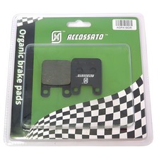 PASTIGLIE FRENO ACCOSSATO POSTERIORE PER BLATA ENDURO 125 2007 2008 1 COPPIA OR