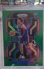 2021-22 Panini Prizm - Cade Cunningham #282 Green Prizm (RC)
