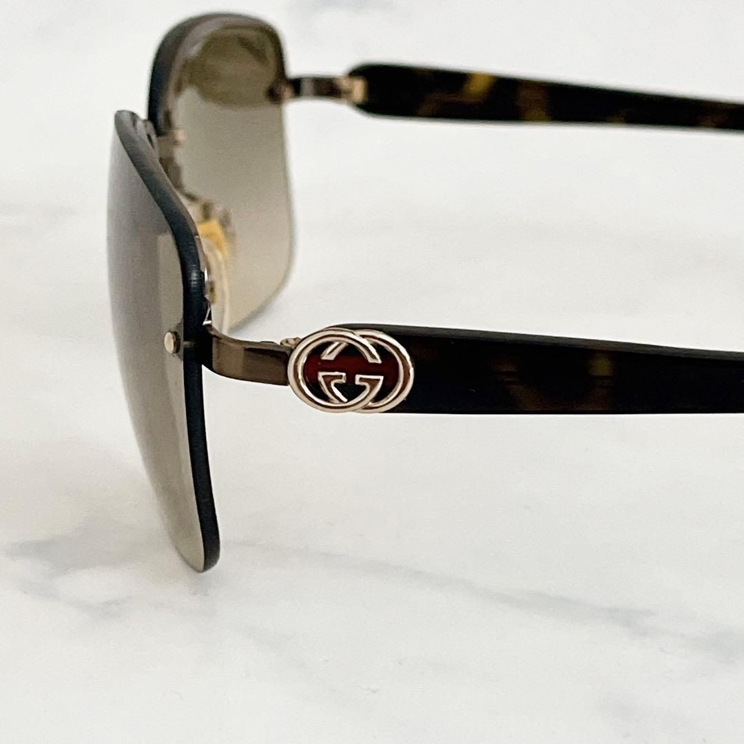 GUCCI Interlocking Tortoise 00s Archive Sunglasse… - image 6